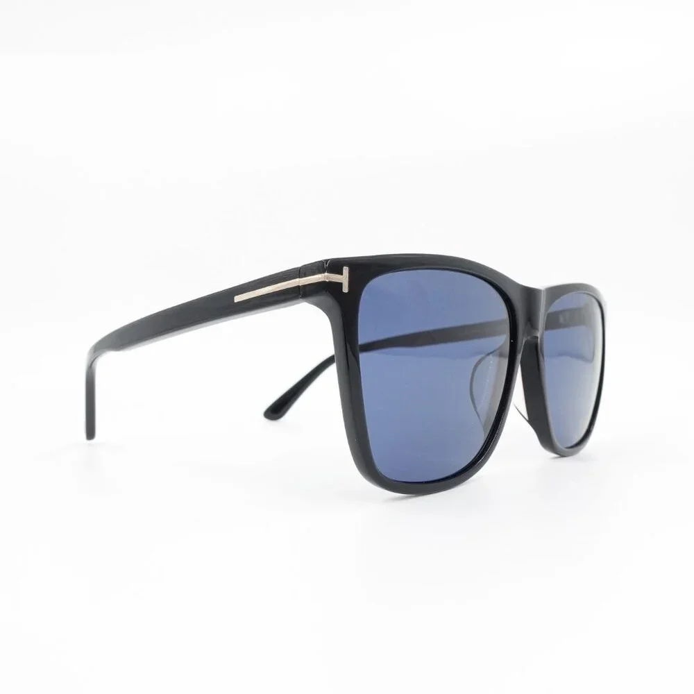 Tom Ford TF0832 Fletcher Square Sunglasses Blue Black OS - Picture 8 of 16